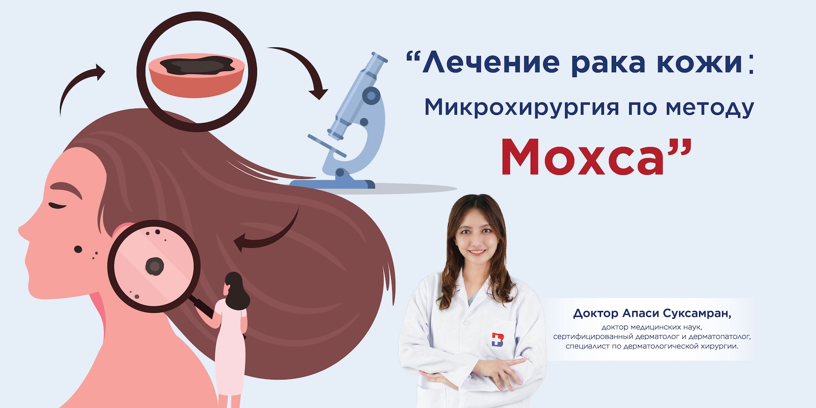 Лечение рака кожи: Микрохирургия по методу Мохса | Bangkok Hospital Phuket  – International Hospitals in Thailand